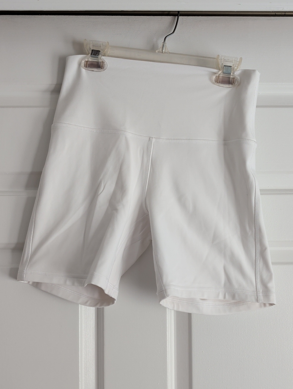Lulu Align High-Waist White Women’s Active Shorts